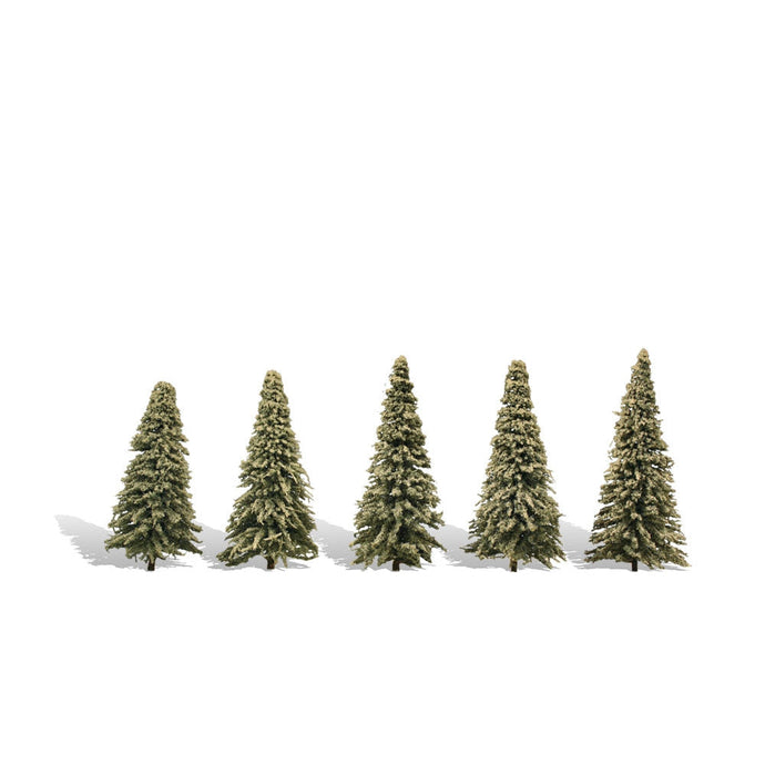 Woodland Scenics Blue Needle Trees 2'' - 3.5'' Model Parts Warehouse