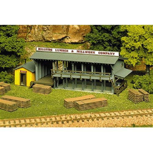 Atlas HO Lumber Yard & Office Kit