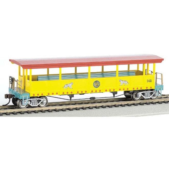 Bachmann HO RINGLING Open Excursion Car w/Seats #142