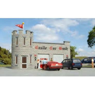 HO Castle Car Wash (Built-Up Resin) (D)