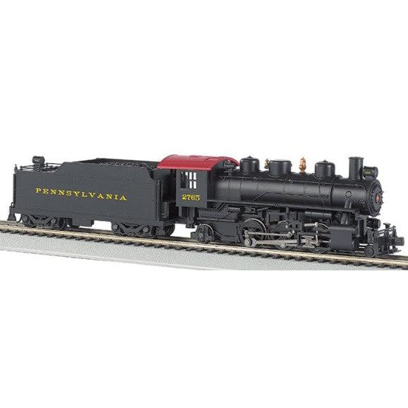 HO Prairie 2-6-2 Steam Locomotive w/Smoke & Tender Pennsylvania