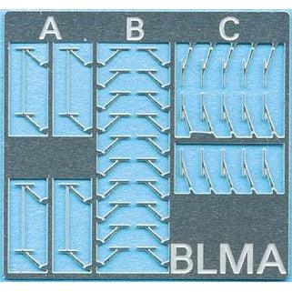 BLMA N Scale Windshield Wipers 3 Styles