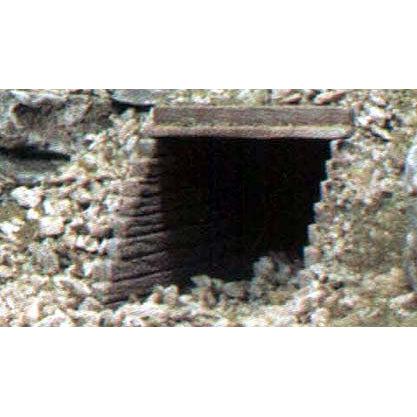 Woodland Scenics HO Timber Culverts/2pc