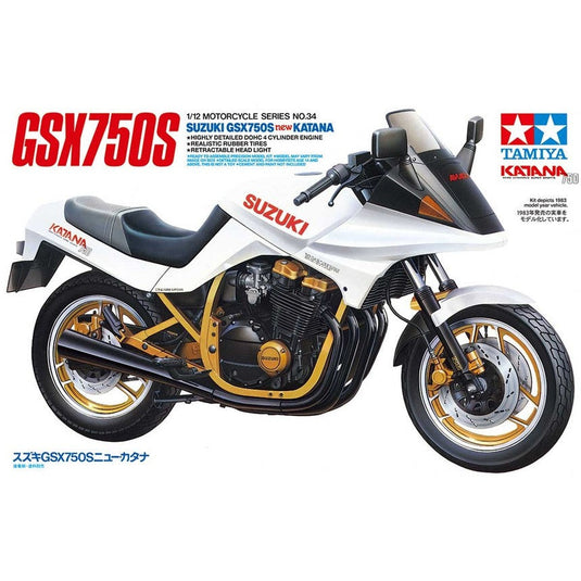 Tamiya 1:12 Suzuki GSX750S New Katana Kit