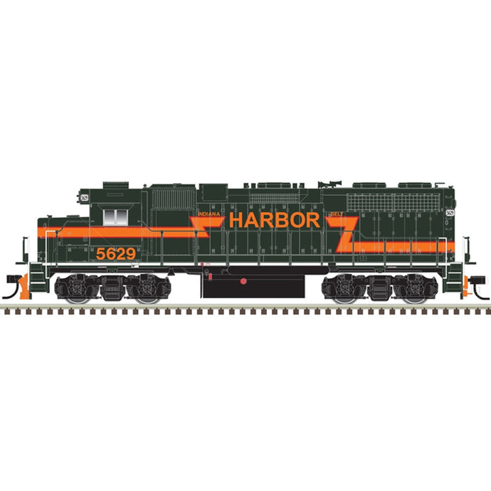 Atlas Silver Indiana Harbor Belt 5627 HO Scale EMD GP38 Diesel Locomotive DCC Ready