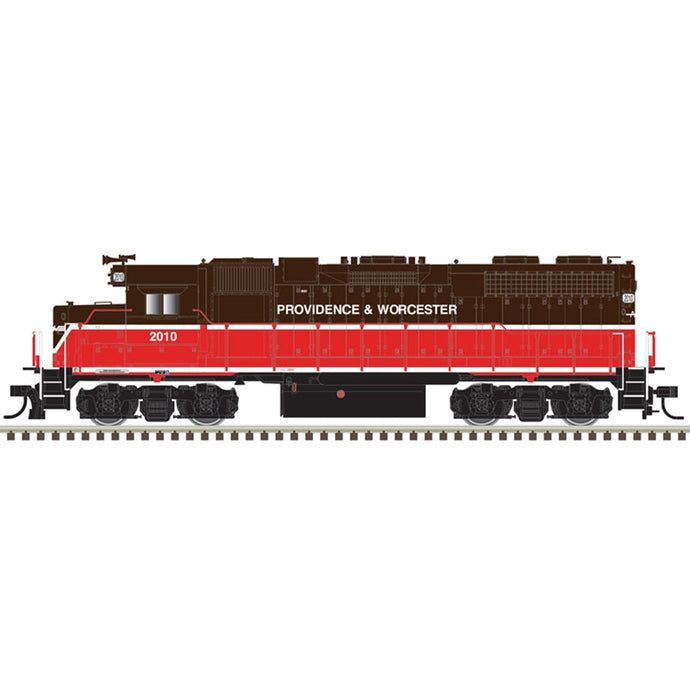 Atlas Gold Providence & Worcester 2010 HO Scale EMD GP38 Diesel Locomotive DCC ESU LokSound