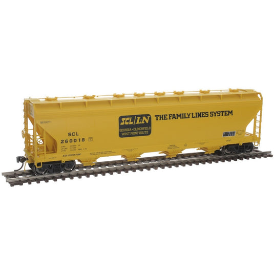 Atlas Master Plus HO Scale Seaboard Cost Line ACF 5250 Covered Hopper 260016