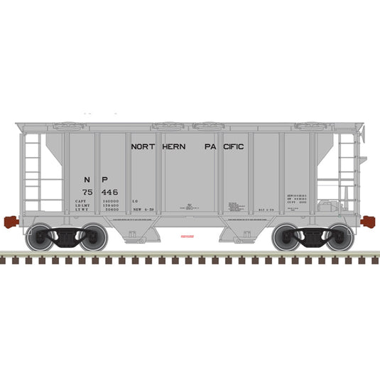 Atlas Ho Tm Ps-2 Covered Hopper Northern Pacific #75400