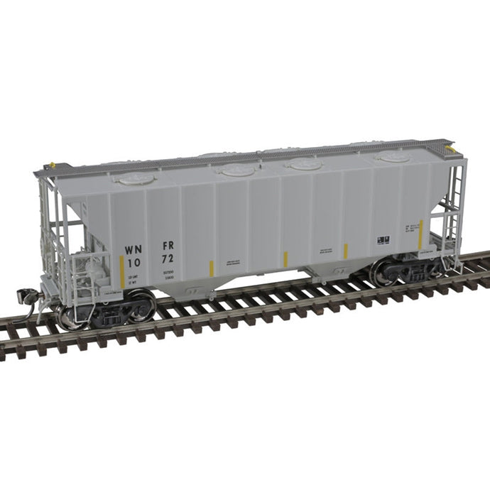 Atlas Master Plus HO Scale Portec 3000 2-Bay Covered Hopper WNFR 1091