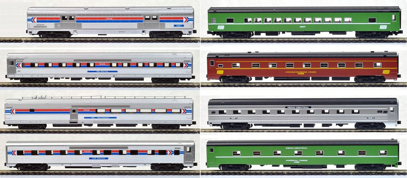 Load image into Gallery viewer, Kato N Scale Amtrak Rainbow Era Passenger Cars 8 Pack
