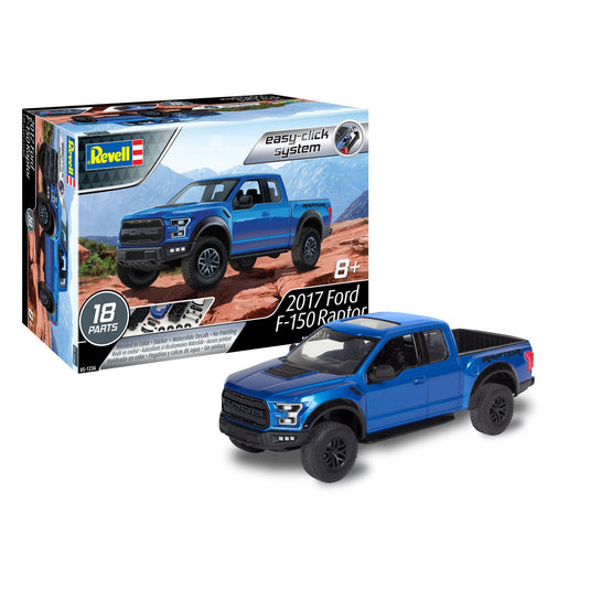 Revell 851236 1:25 Scale 2017 Ford F-150 Raptor Level 2 Plastic Model Car Kit