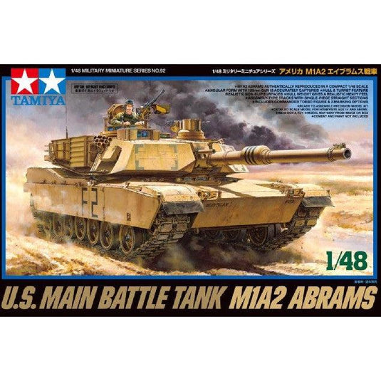 1/48 US M1A2 Abrams Main Battle Tank