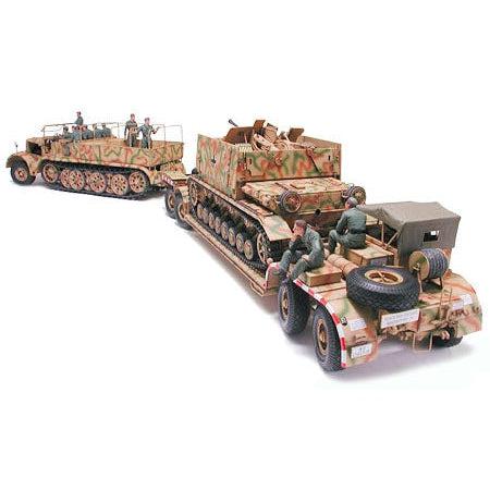 Tamiya 1/35 German 18-Ton Halftrack FAMO & SdAh116 Transporter