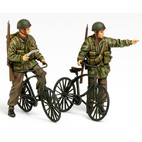 Tamiya 1/35 British Paratroopers (2) w/Bicycles