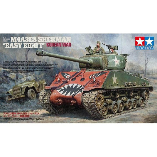 Tamiya US Medium Tank M4A3E8 Sherman Easy Eight Korean War