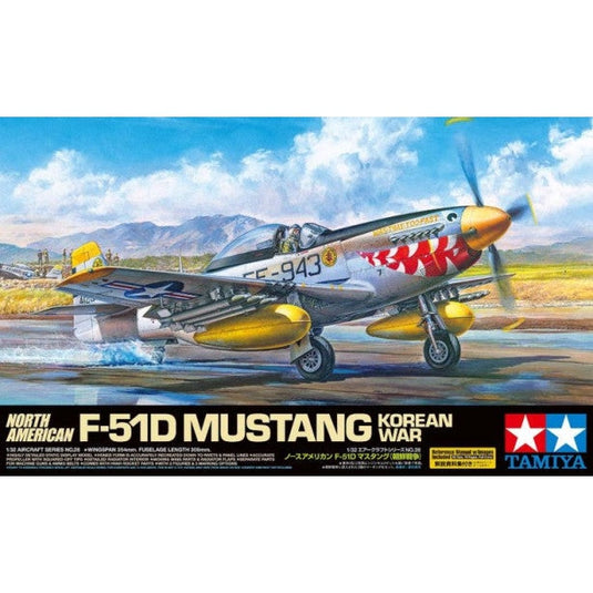 Tamiya 1/32 North American F-51D Mustang Fighter Korean War