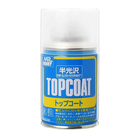 Mr Hobby Mr Top Coat Semi Gloss