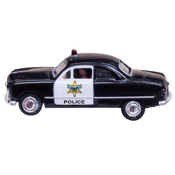 HO Just Plug: Police Car Lighted Vehicle - Fusion Scale Hobbies