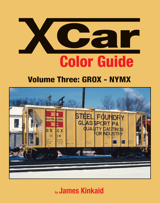 Morning Sun Books X Car Color Guide Volume 3: GROX-NYMX